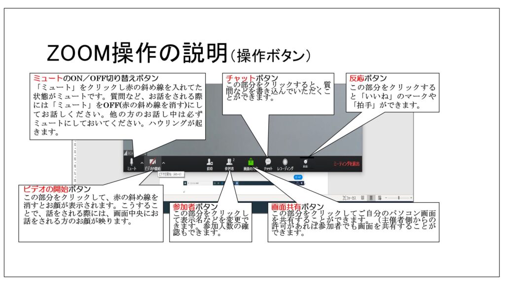 ZOOM操作